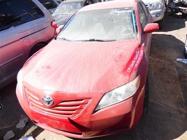 2009 TOYOTA CAMRY LE RED 2.4 AT Z20142